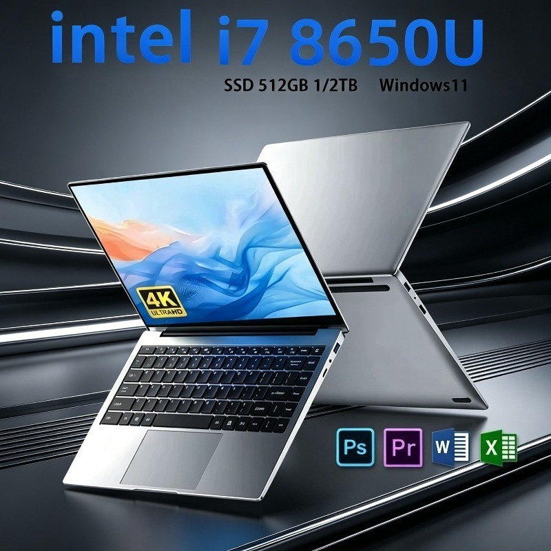 Pc Gaming I7 - 새로운 울트라 슬림 14.1인치 노트북 2TB