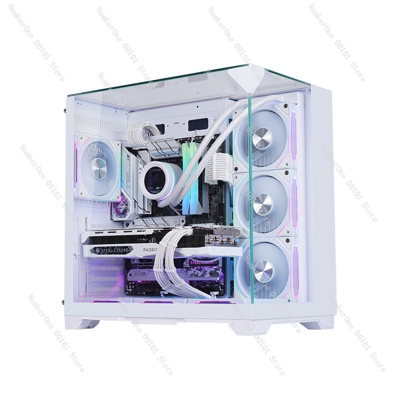 Pc Case Fan - ATX 게이밍 PC 케이스 파노라마 강화유리