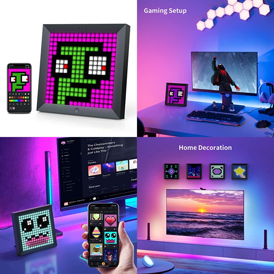 Pc Gaming Rgb - LED 라이트 픽셀 디스플레이 패널, RGB