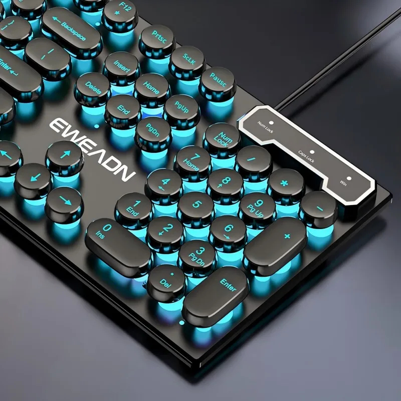 Pc Gaming Rgb - 레트로 펑크 기계식 느낌 키보드 마우스