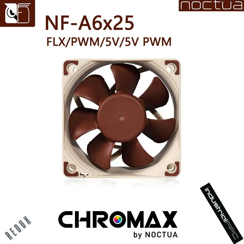 Pc Case Fan - Noctua NF-A6x25 케이스 팬, 60mm 컴퓨터