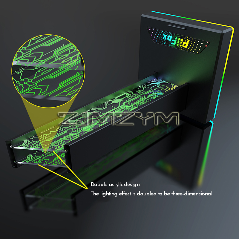 RGB 게이밍 헤드폰 스탠드 듀얼 USB 포트 3.5m - Pc Gaming Rgb 리뷰 및 가격