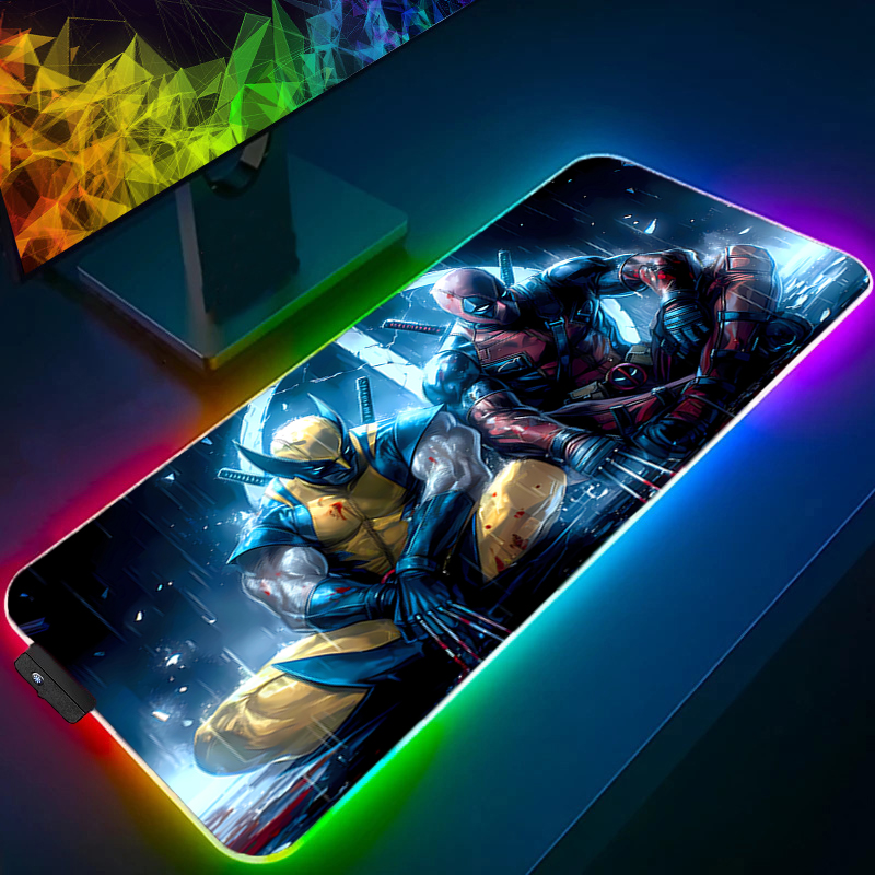 LED 마우스 패드 게임용 백라이트 락 엣지 애니메이션 - Pc Gaming Rgb 리뷰 및 가격