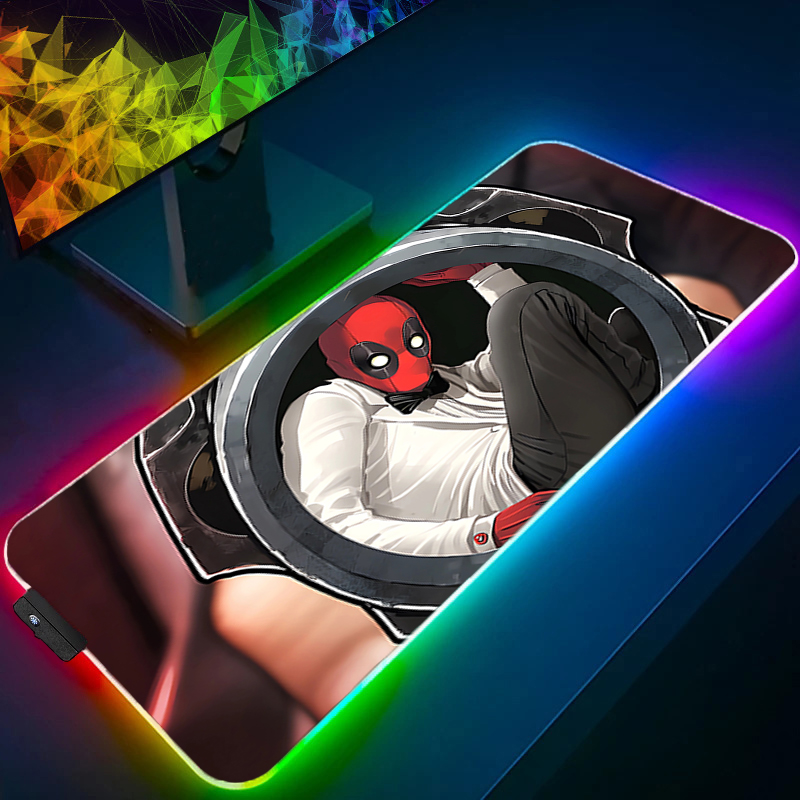 LED 마우스 패드 게임용 백라이트 락 엣지 애니메이션 - Pc Gaming Rgb 리뷰 및 가격