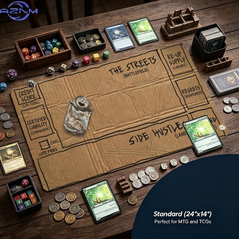 재미있는 스트리트 카드 존 플레이매트 게이밍 마우스 패 - Pc Gaming Zone 리뷰 및 가격