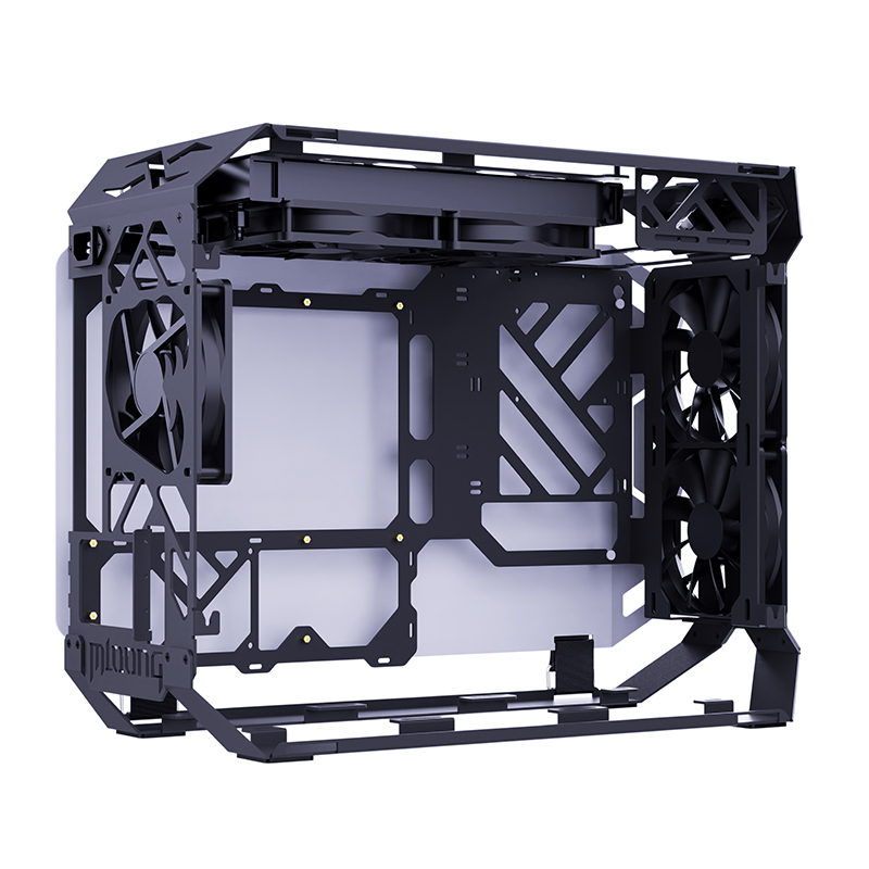 러빙쿨 새로운 디자인 오픈 스타일 게이밍 섀시 강화유리 - Pc Case Fan 리뷰 및 가격