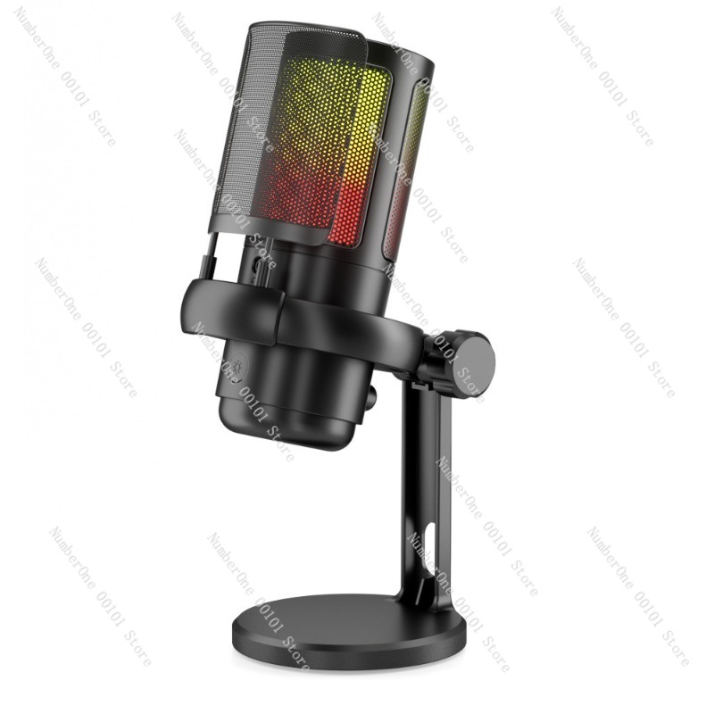 USB 데스크탑 콘덴서 마이크 PC 게임 채팅 녹음용  - Pc Gaming Rgb 리뷰 및 가격