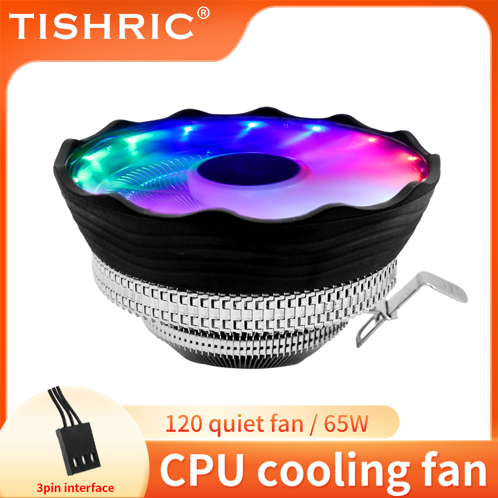 TISHRIC CPU 쿨러 팬 RGB PWM 3핀 컴퓨 - Pc Case Fan 리뷰 및 가격