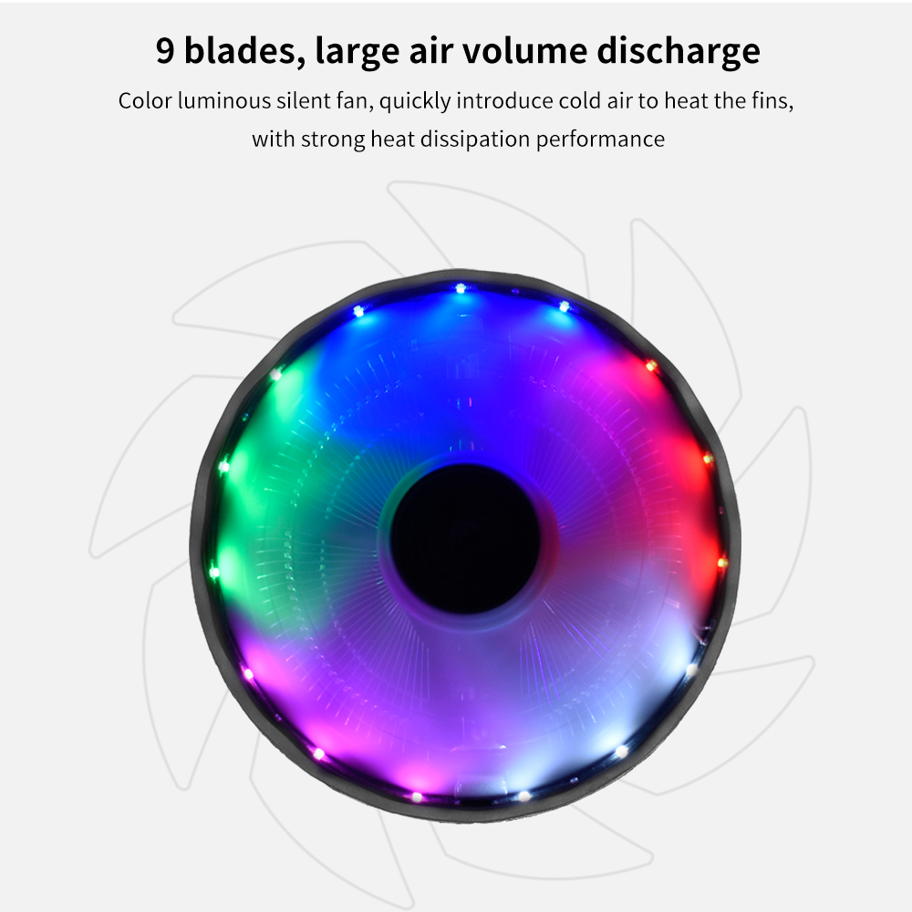 TISHRIC CPU 쿨러 팬 RGB PWM 3핀 컴퓨 - Pc Case Fan 리뷰 및 가격