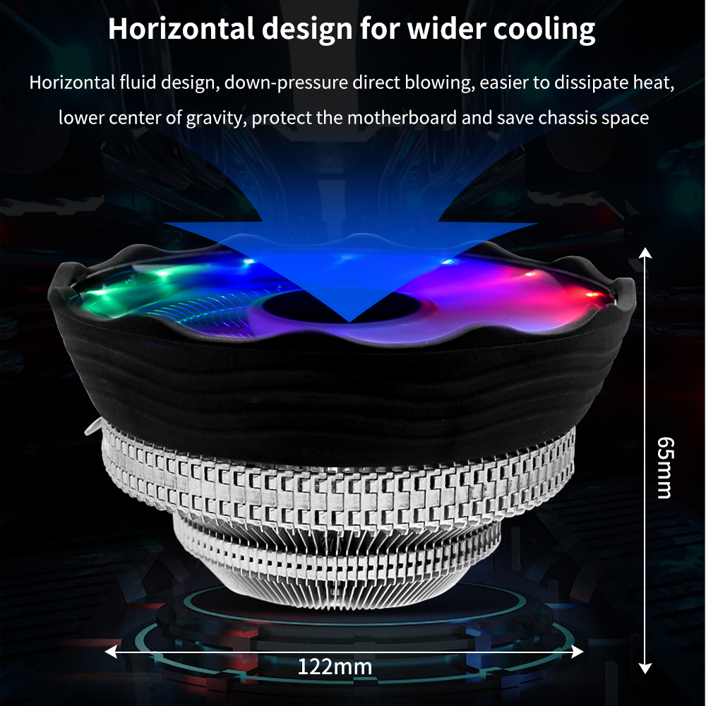 TISHRIC CPU 쿨러 팬 RGB PWM 3핀 컴퓨 - Pc Case Fan 리뷰 및 가격