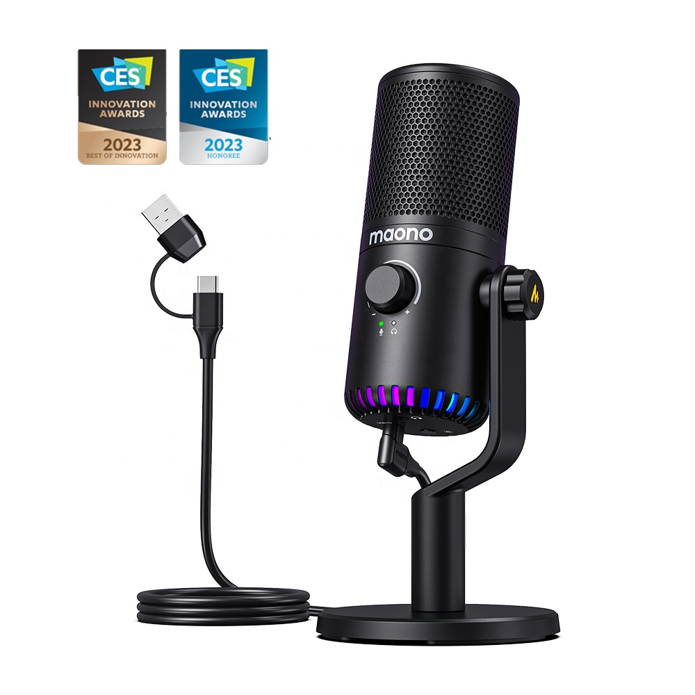 마오노 DM30 게이밍 마이크 RGB 조명 USB 콘덴 - Pc Gaming Rgb 리뷰 및 가격