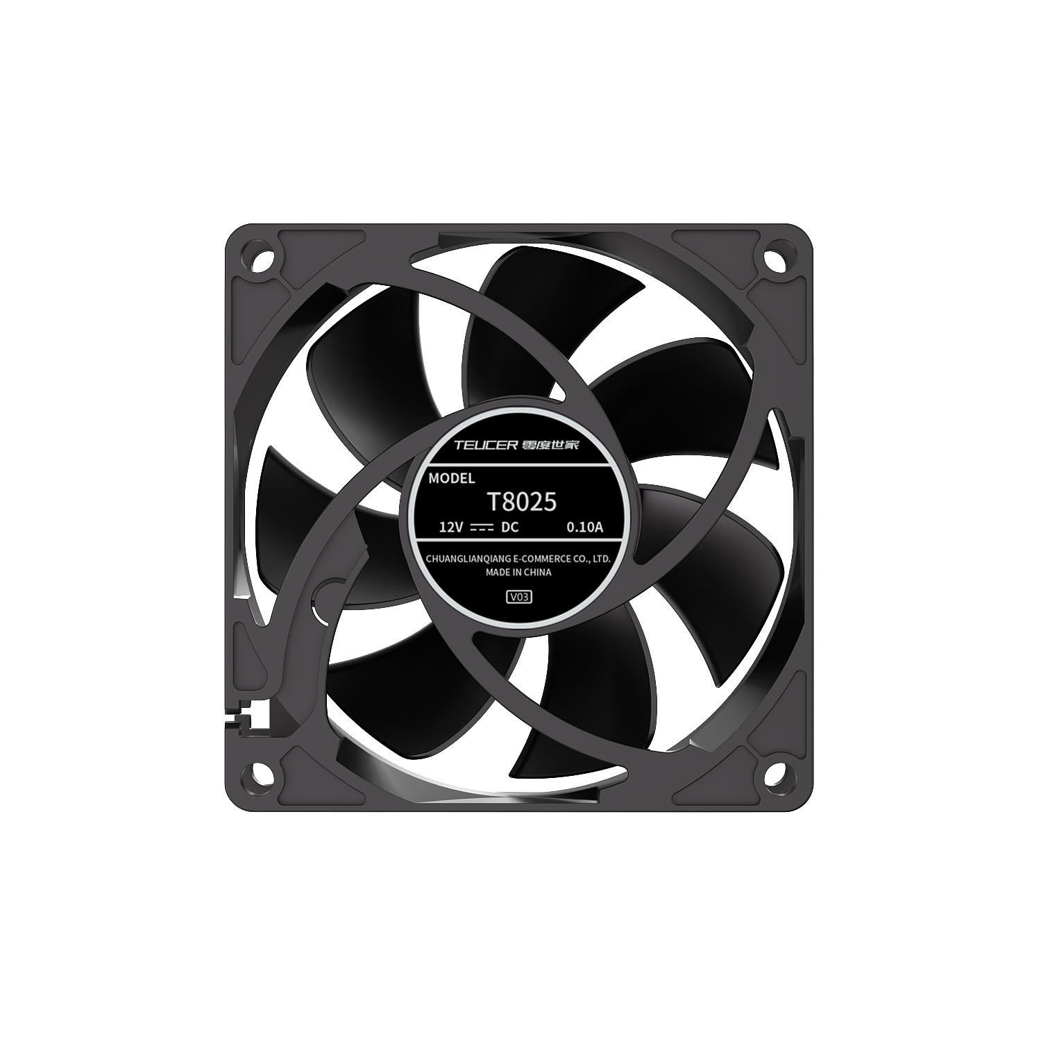 Teucer 8025 PC 케이스 팬 12V 대형 4핀 - Pc Case Fan 리뷰 및 가격