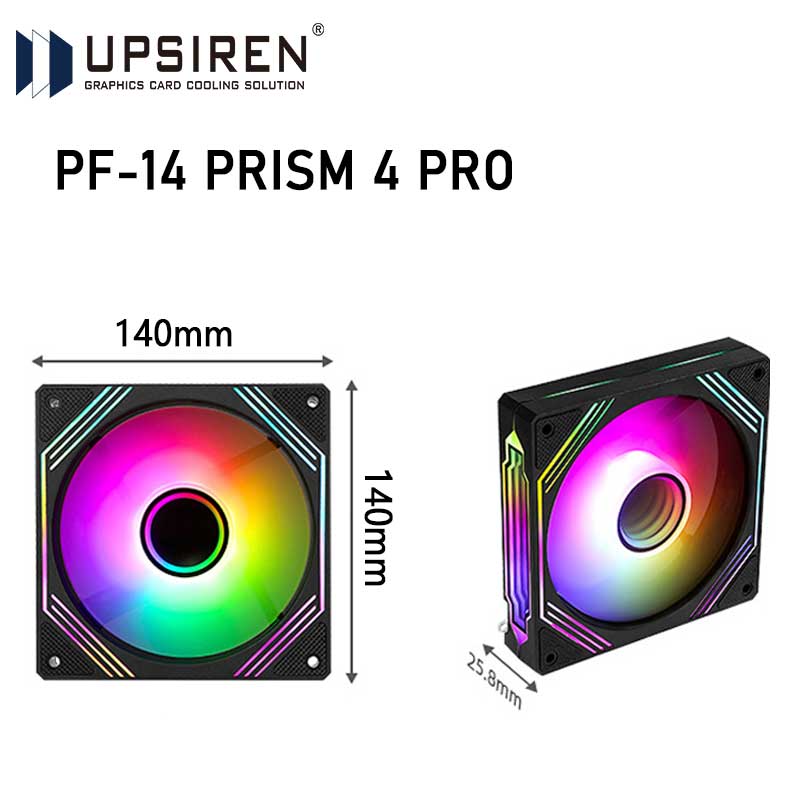 UPSIREN PF-14 PRISM 4PRO 컴퓨터 섀 - Pc Case Fan 리뷰 및 가격