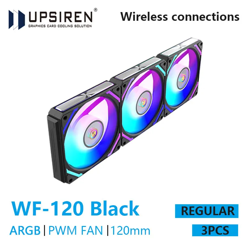 UPSIREN WF-120 ARGB PWM 3PCS 섀 - Pc Case Fan 리뷰 및 가격